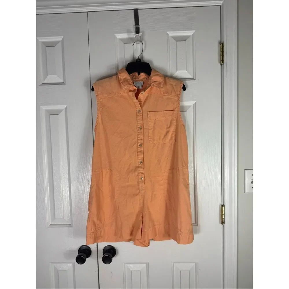 ASOS Womens Orange Shortalls Size 2